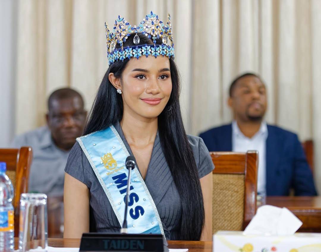 potret kunjungan Opal Suchata Miss World 2025 di Tanzania (instagram.com/missworld)