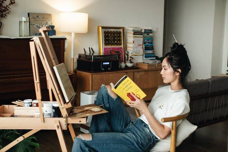 Ilustrasi buku yang mengubah hidup para pembacanya. (Pinterest/Truong Dang Ngoc Ly)