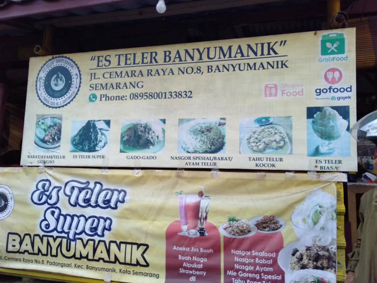 Kedai es teler Banyumanik (dok.pribadi/Swastiti)