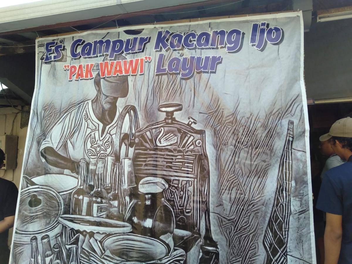 Kedai es campur kacang ijo pak Wawi (dok. pribadi/Swastiti)