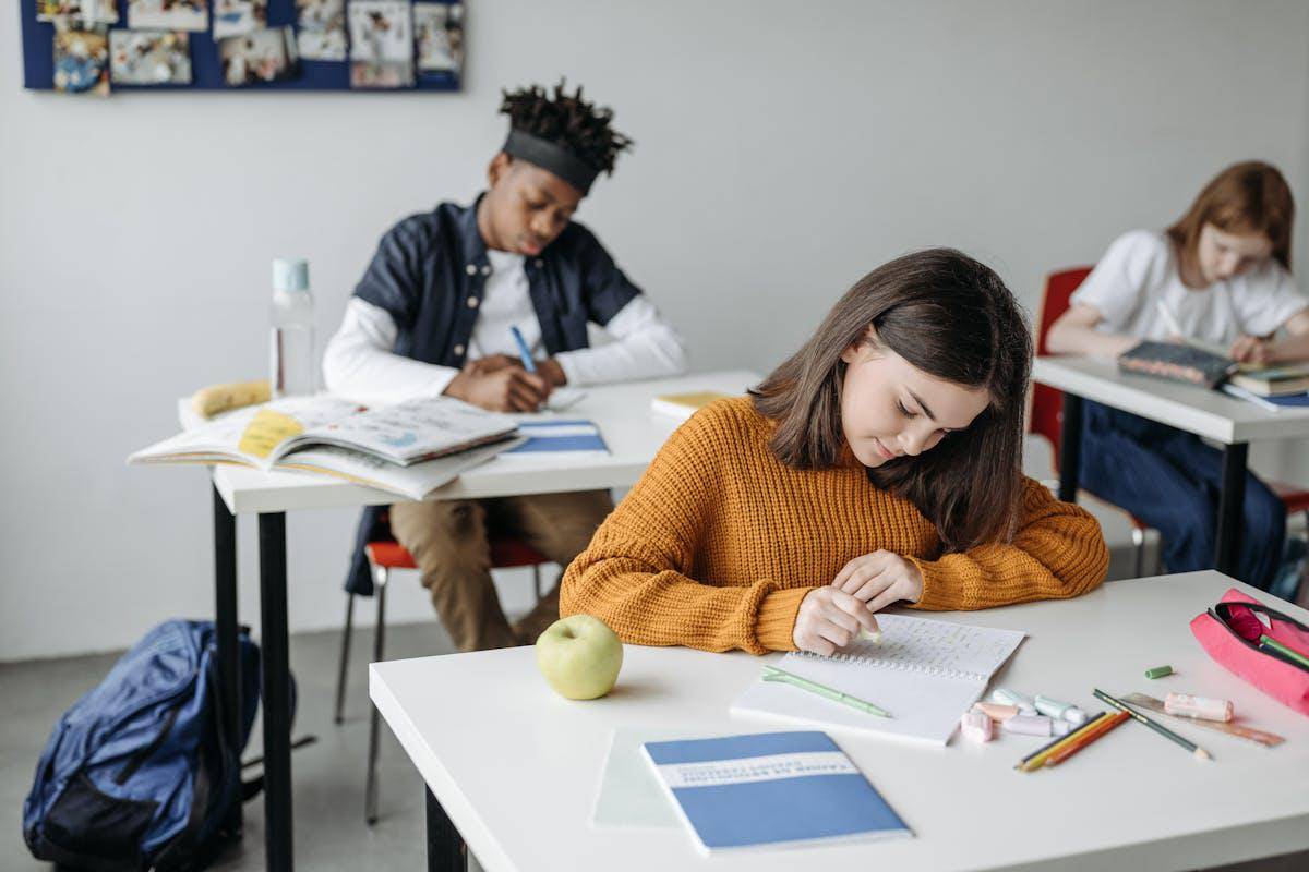 ilustrasi contoh soal TKA SMP (pexels.com/Pavel Danilyuk)