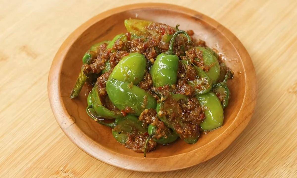 ilustrasi cabai gendot sambal rebon (YouTube.com/Devina Hermawan)