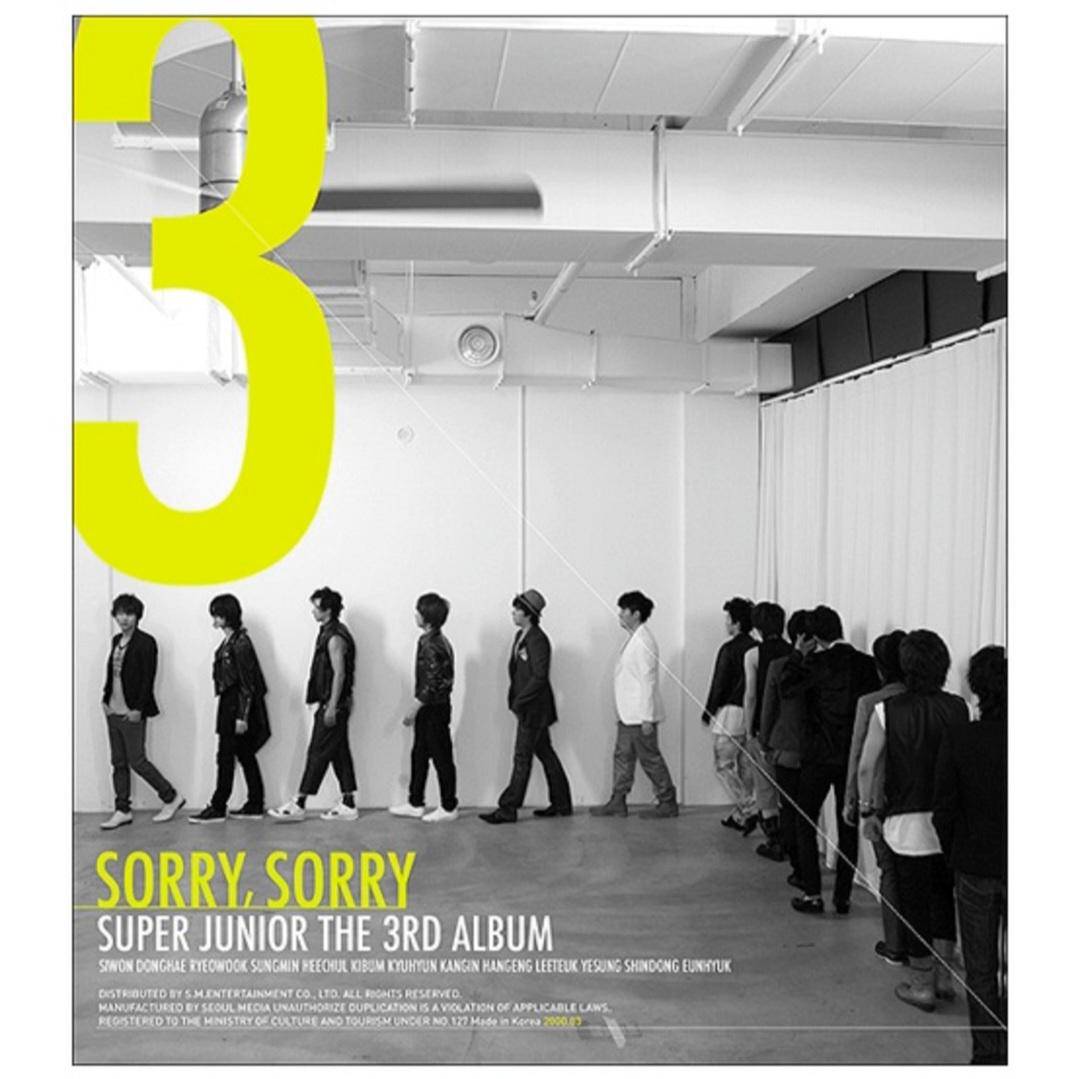cover album SORRY, SORRY (youtube.com/SUPER JUNIOR)