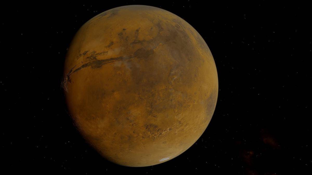 ilustrasi Planet Mars (pixabay.com/Thomas Huber)