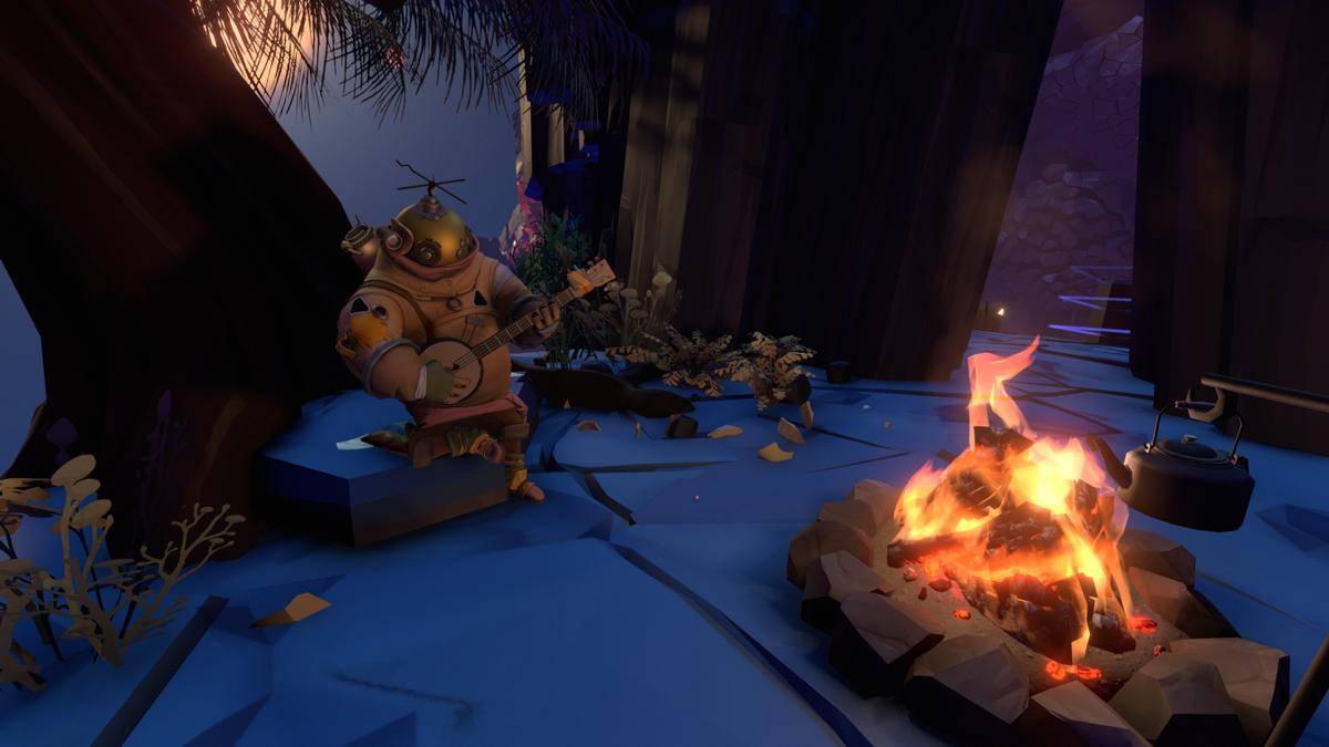 Eksplorasi yang mengedepankan rasa ingin tahu alami pemain. (dok. Annapurna Interactive/Outer Wilds)