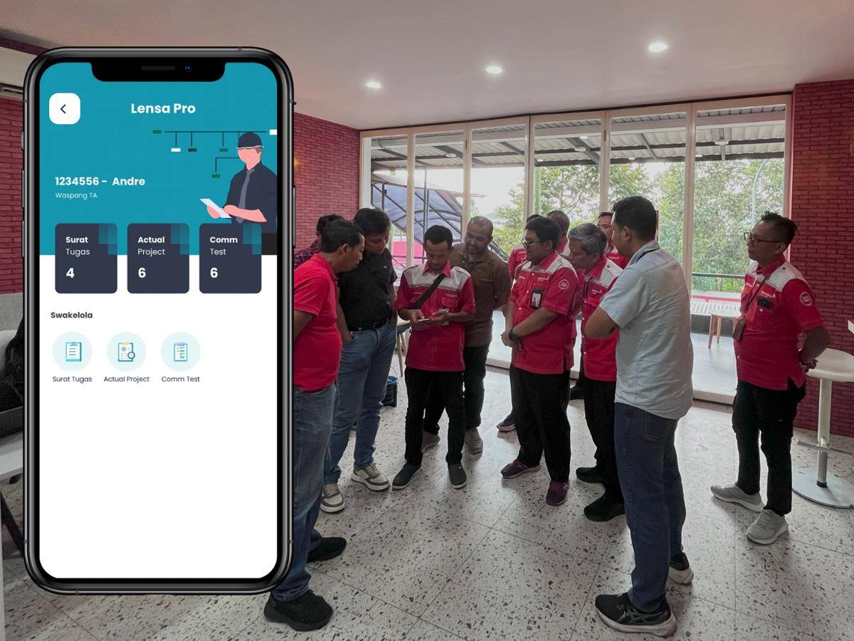 Dukung Pengelolaan Proyek, Telkom Akses Luncurkan Aplikasi LENSA-PRO
