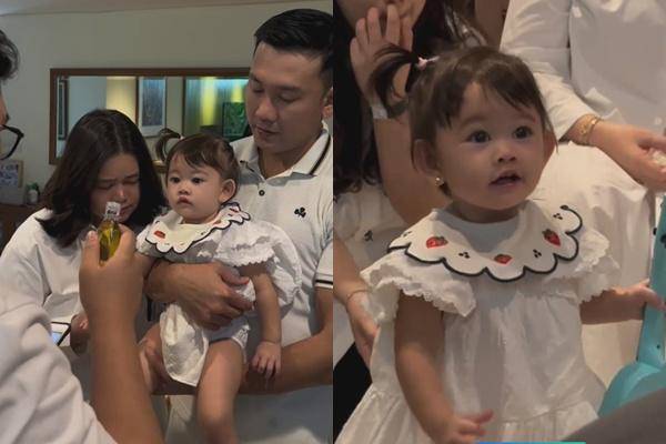 potret penyerahan anak Denny Sumargo (Instagram.com/oliviasumargo)