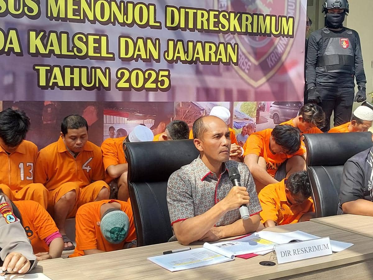 Direskrimum Polda Kalsel, Kombes Pol Frido Situmorang, menyebut kasus terbanyak di Banjarmasin dan Tabalong. (Hendra Lianor/IDN Times) 