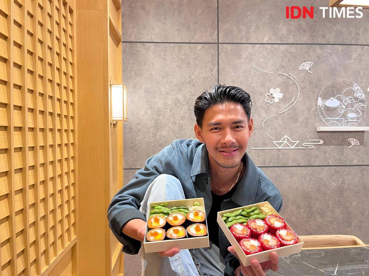 Potret Chalton Ciptadi, Sushi Hiro, Jakarta Selatan