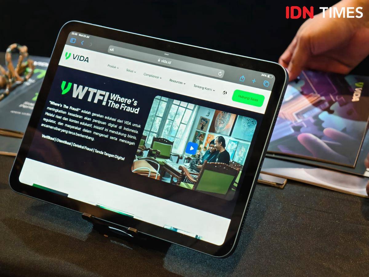 Magic Scan dan Campaign Where’s The Fraud Hub VIDA (IDN Times/Fatkhur Rozi)