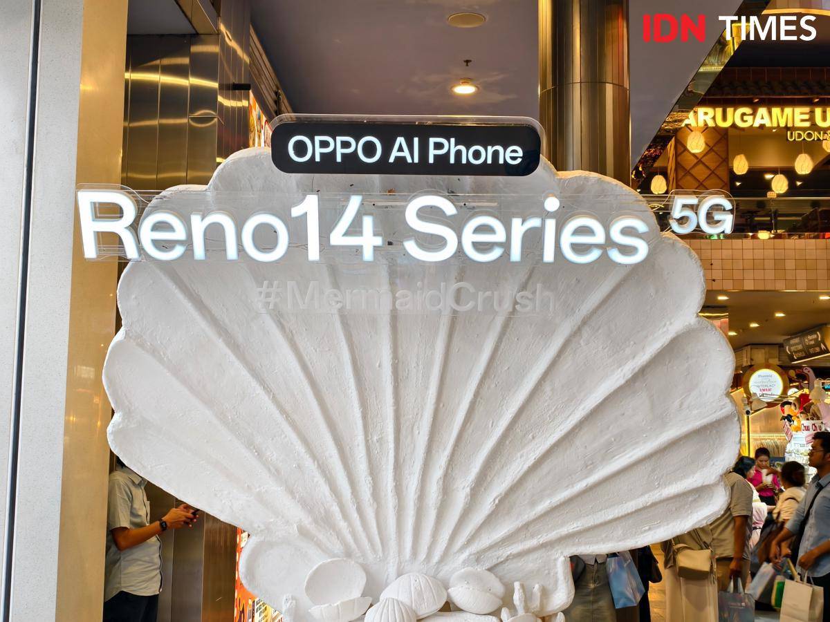 Meriah di Gandaria, Cinta Laura Buka First Sale OPPO Reno14 Series
