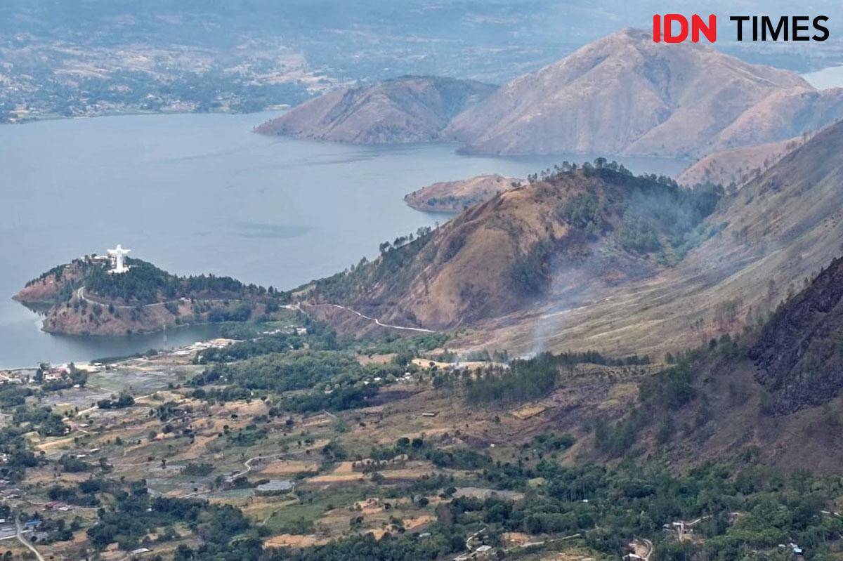 7 Kabupaten di Kawasan Danau Toba Darurat Karhutla