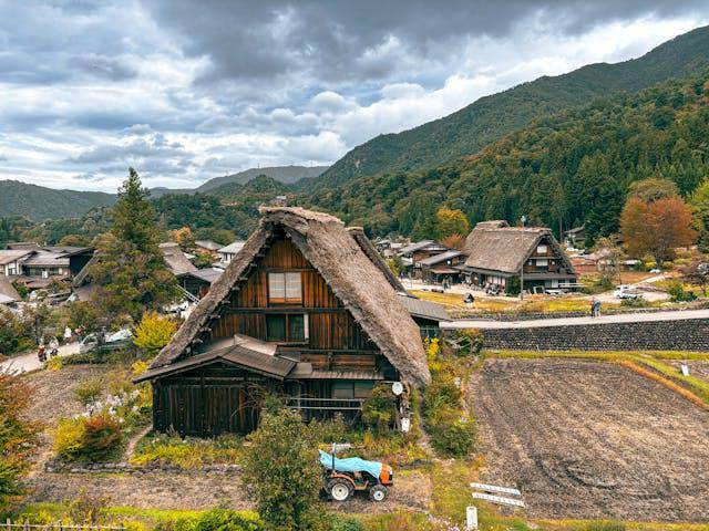 Potret Shirakawa Village di Jepang (pexels.com/Shrayas Suryakumar)