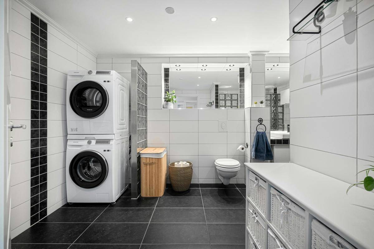 ilustrasi sudut laundry di rumah 