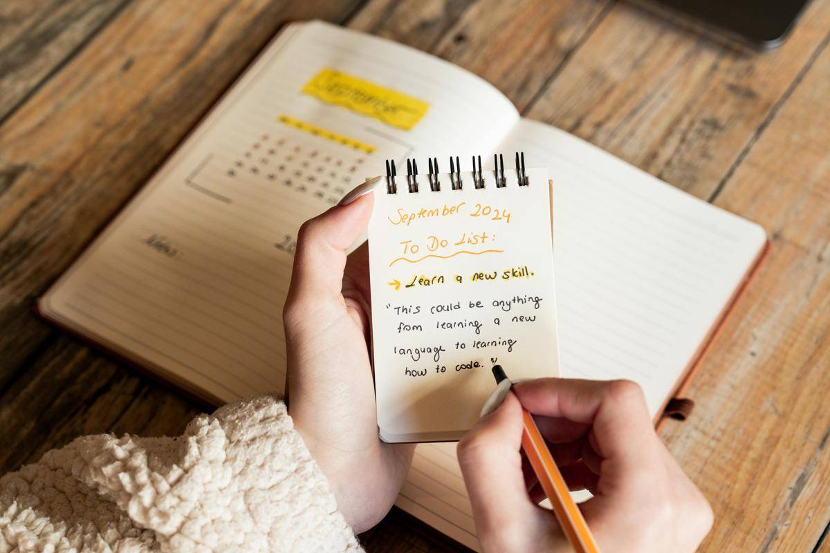 ilustrasi membuat to-do list