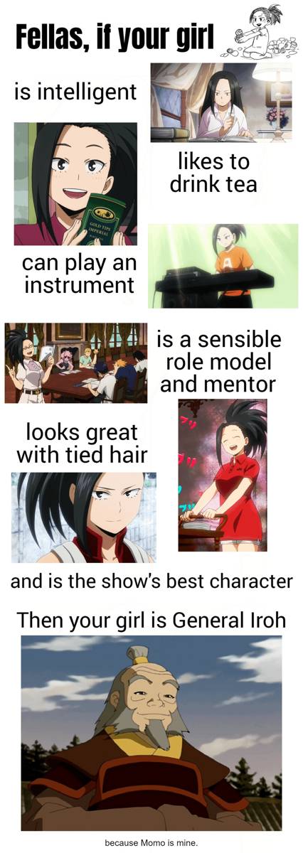 meme Momo Yaoyorozu (reddit.com/user/RaggedDoll)