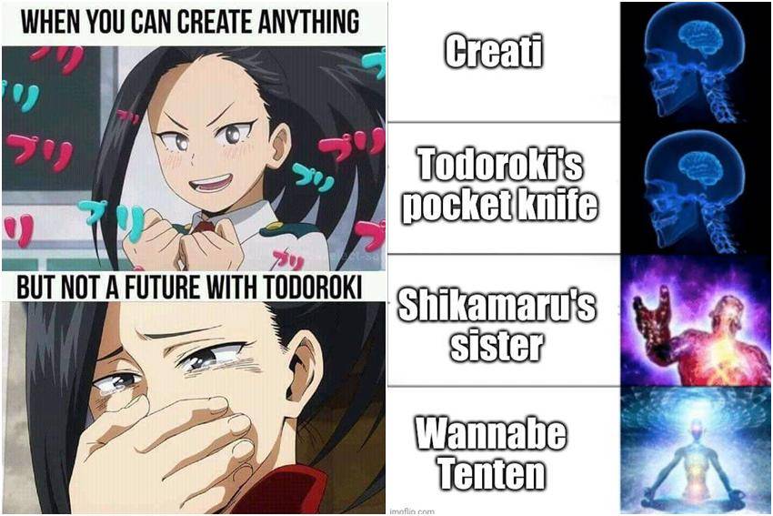 kolase meme Momo Yaoyorozu (reddit.com/user/GregTheDasher | reddit.com/user/Siribreja)