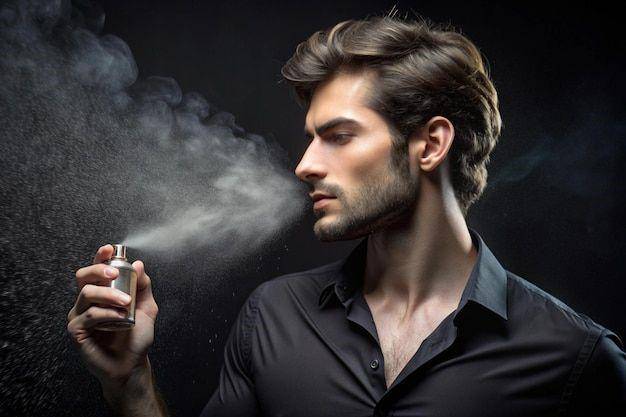 Ilustrasi parfum pria yang bikin cewek menoleh dua kali. (Pinterest/Freepik)