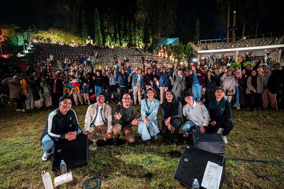 Monita Tahalea di Special Show Jazz Gunung Bromo 2025 (dok. Jazz Gunung)