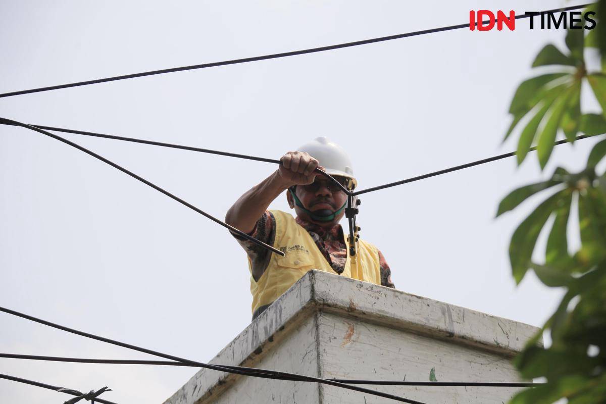 Pemkot Tangerang Targetkan Bebas Kabel Udara, Kabel Milik 13 Provider