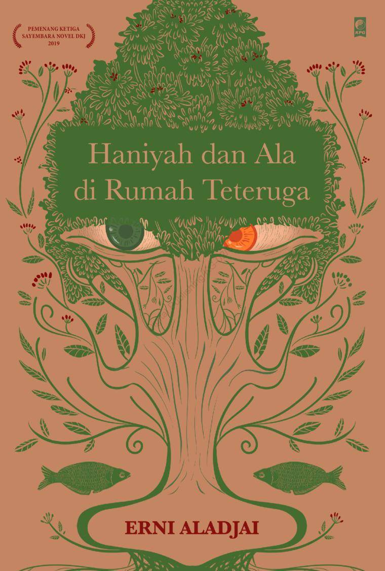 sampul buku Haniyah dan Ala di Rumah Teteruga karya Erni Aladjai (ebooks.gramedia.com)