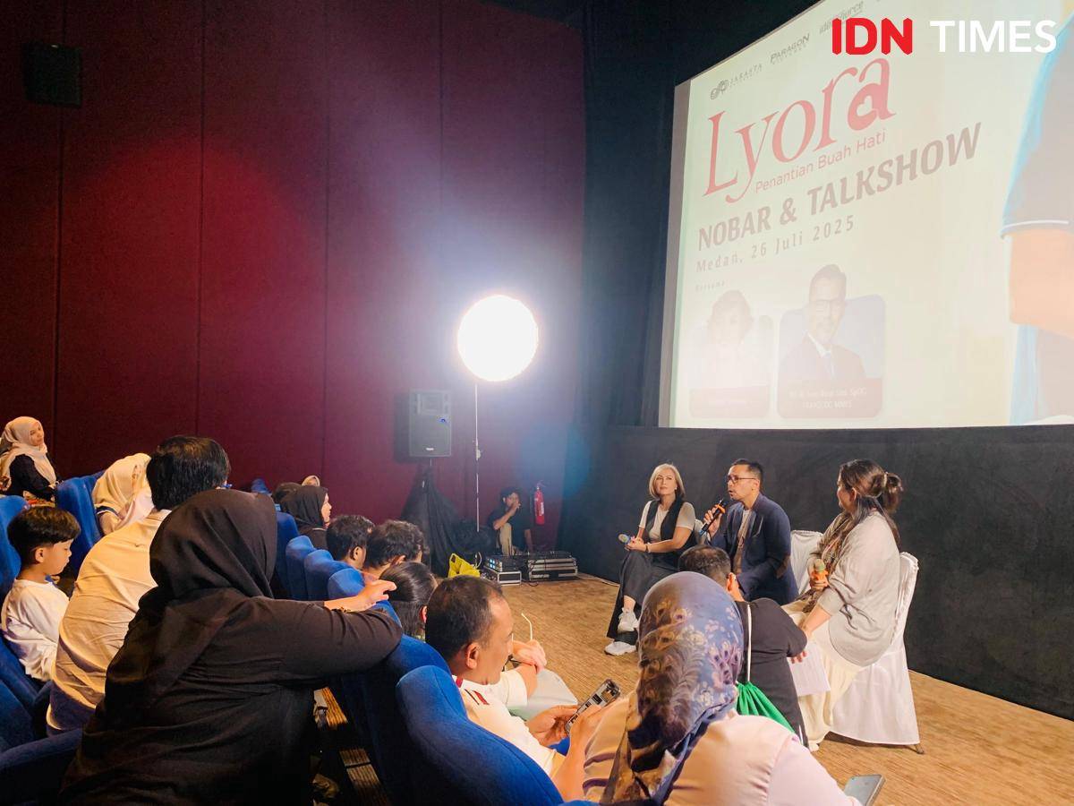 Nobar Film Lyora di Medan, Kisah Pejuang Garis Dua yang Menginspirasi