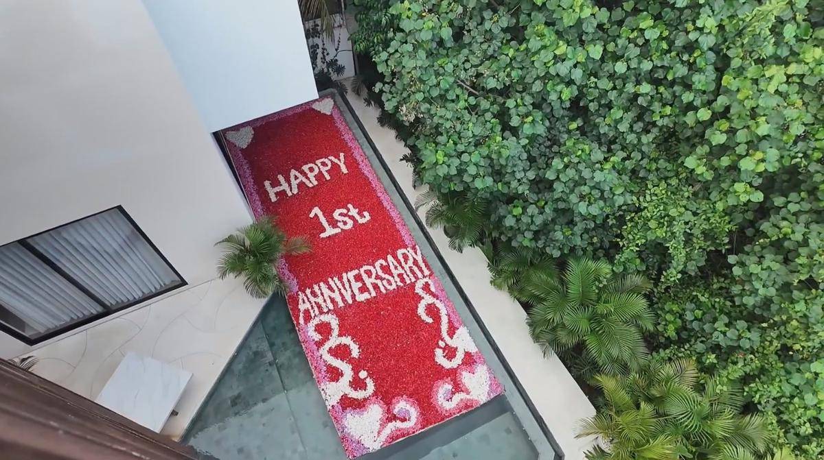 Anniversary Pertama Thariq dan Aaliyah (YouTube.com/Thariq Halilintar)