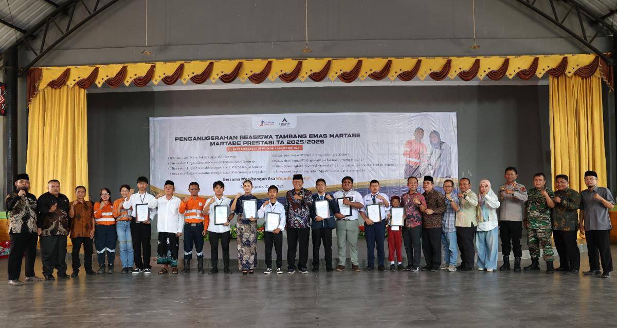 Agincourt Resources Gelontorkan Beasiswa Rp5,97 M untuk 569 Siswa