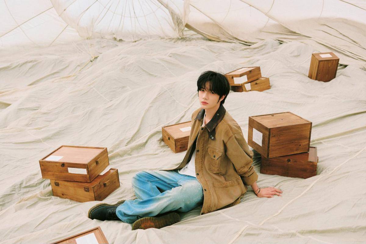 potret Beomgyu TXT (x.com/TXT_bighit)