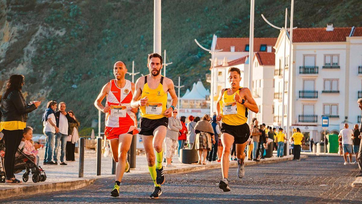 ilustrasi pelari marathon