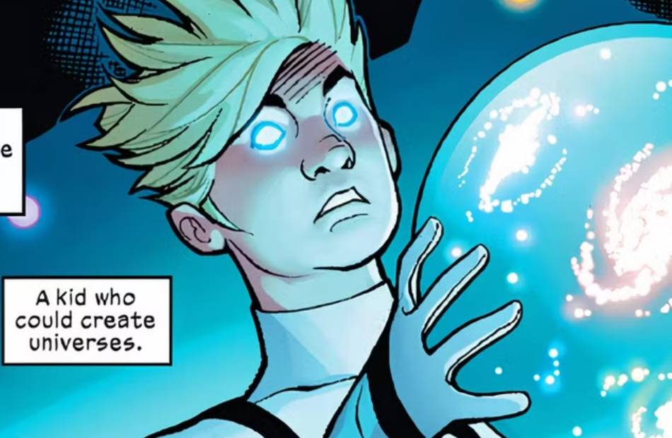 Franklin Richards (dok. Marvel Comics/Earth X #2)