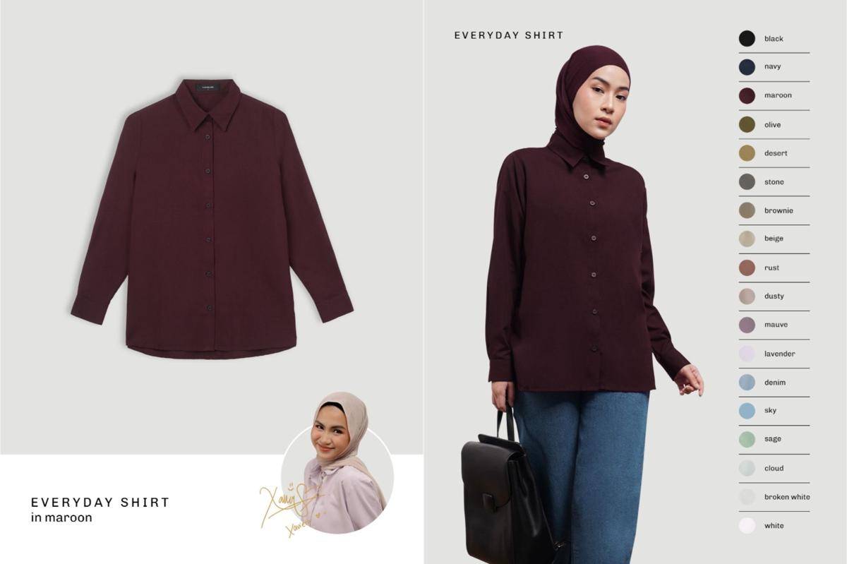 THENBLANK - Everyday Shirt (shopee.co.id/THENBLANK Official Shop)