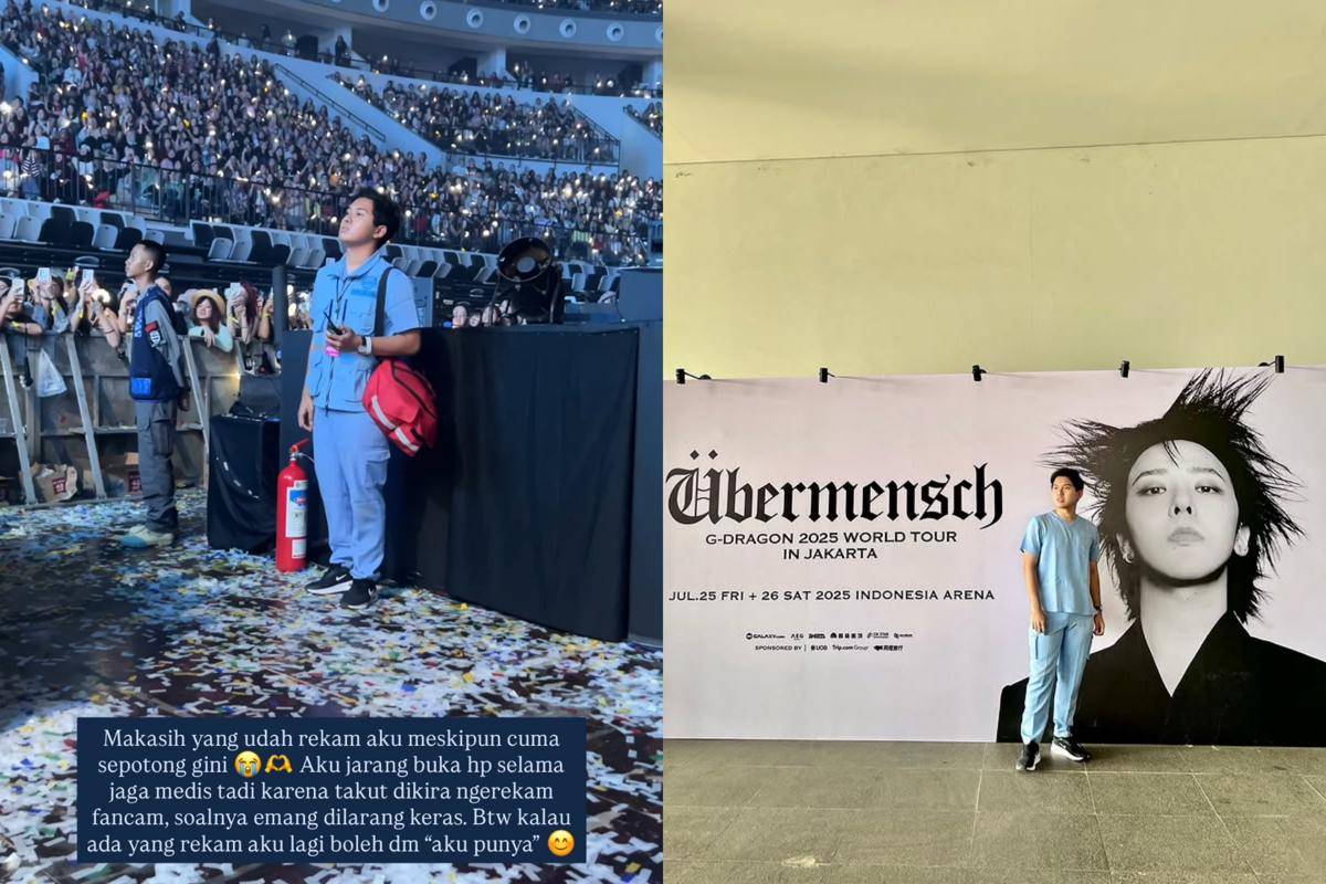 Artis Indonesia nonton konser G-Dragon Ubermensch di Jakarta