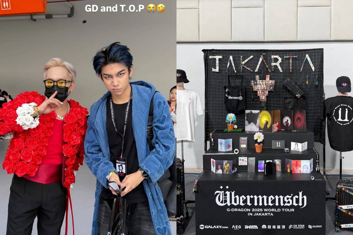 Artis Indonesia nonton konser G-Dragon Ubermensch di Jakarta