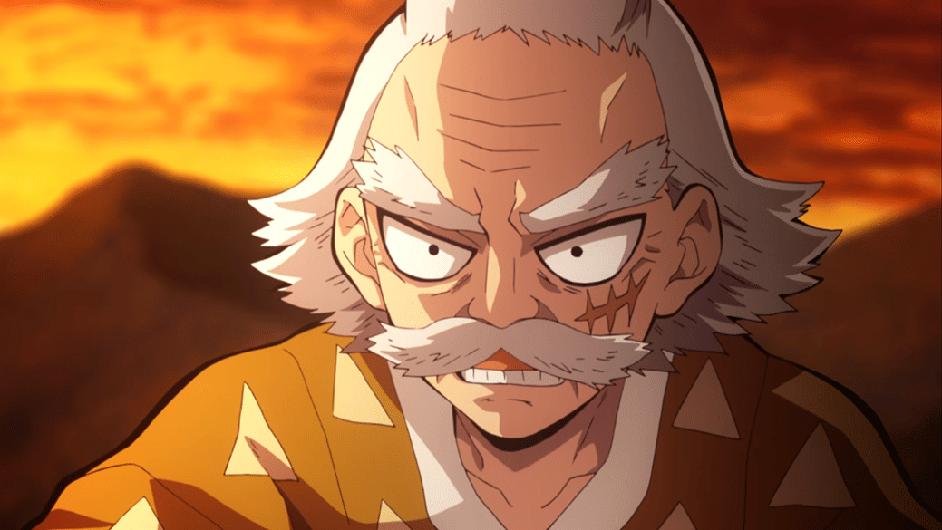 Jigoro Kuwajima (dok. Ufotable/ Kimetsu no Yaiba)