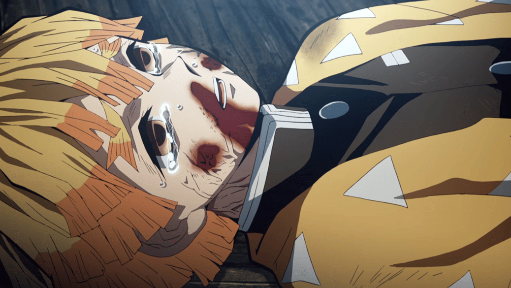 Zenitsu Agatsuma (dok. Ufotable/ Kimetsu no Yaiba)