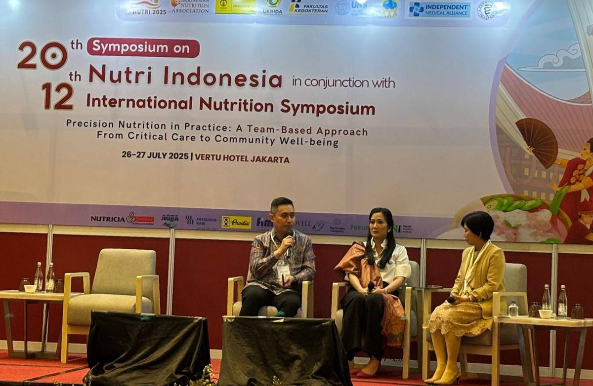 INA Nutri Symposium 2025: Studi Terkini tentang Anemia dan Dampaknya terhadap Kerja Memori Anak di Jakarta, Minggu (27/7/2025). (IDN Times/Rifki Wuda)