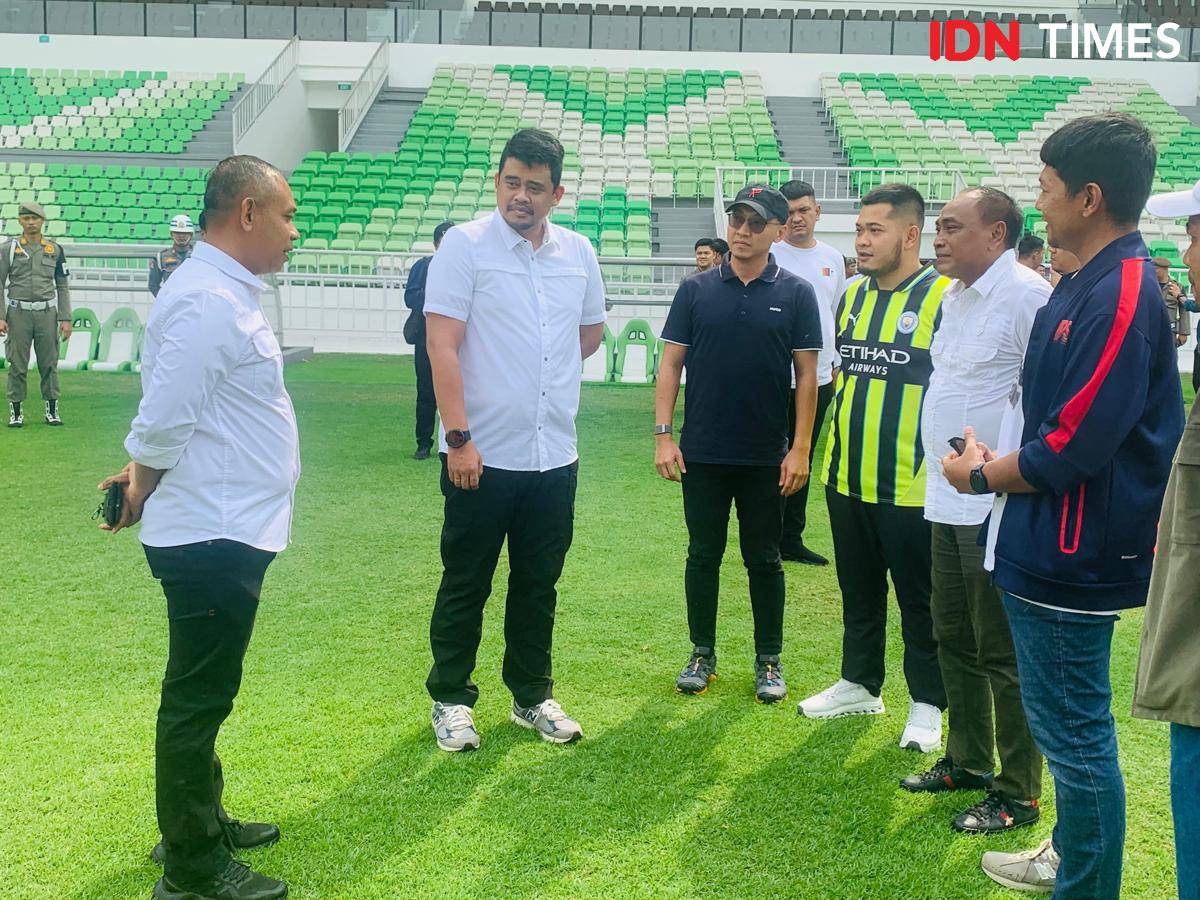 Stadion Utama Sumut Siap Dipakai untuk Turnamen Timnas U-17 dan PSMS

