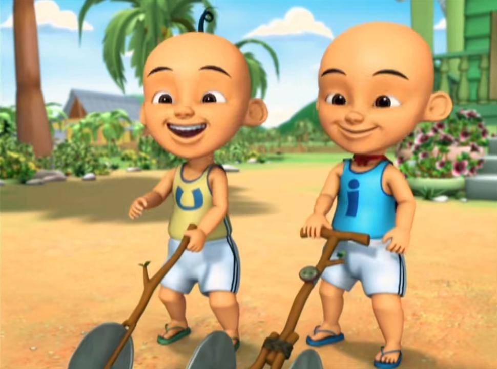 mainan motor-motoran (dok. Les' Copaque Production/Upin & Ipin)