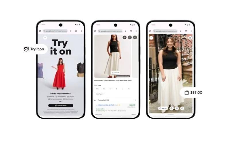 fitur Try it on untuk coba pakaian secara virtual (blog.google)