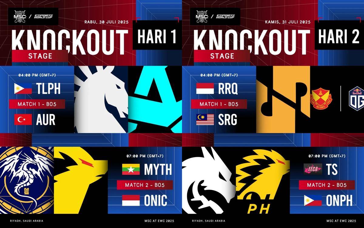 8 Tim Qualified to Playoff MSC at EWC 2025 (instagram.com/mlbbesports.official) 