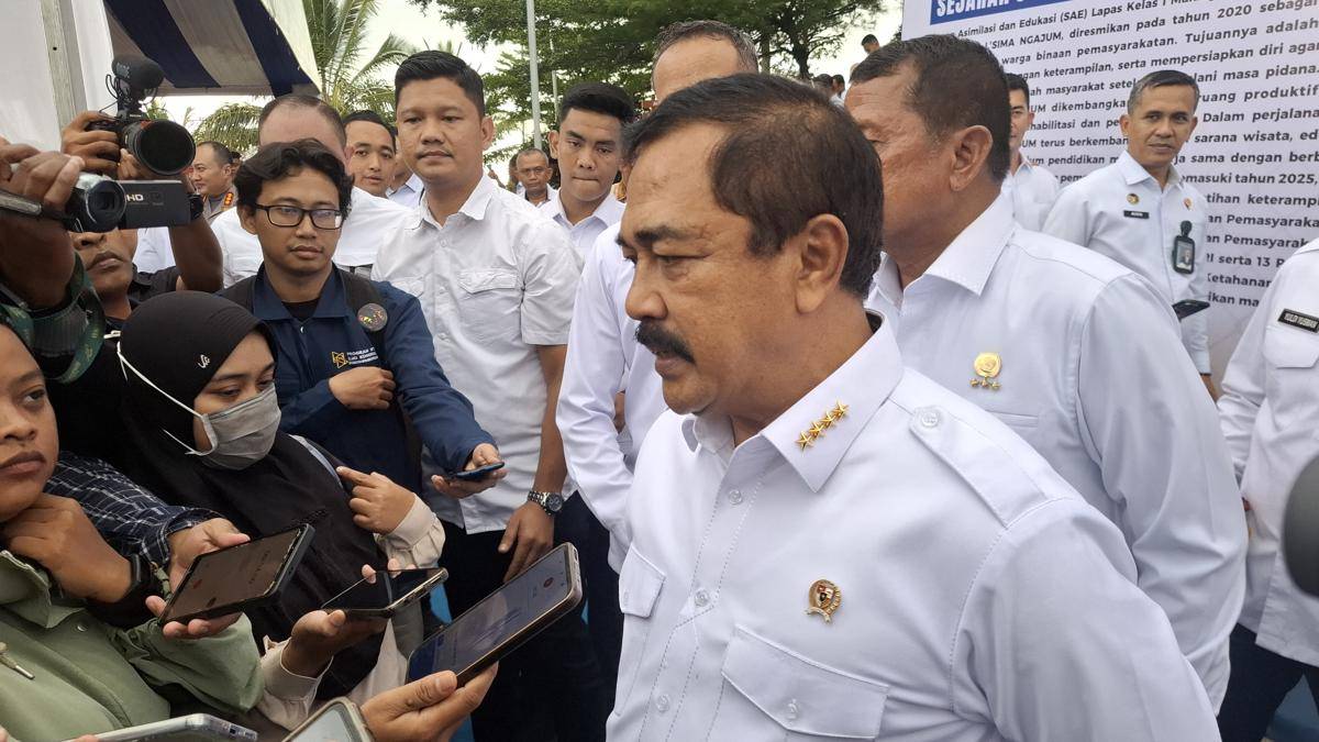 Menteri Imigrasi dan Permasyarakatan (Imipas) Republik Indonesia (RI), Agus Andrianto. (IDN Times/Rizal Adhi Pratama)