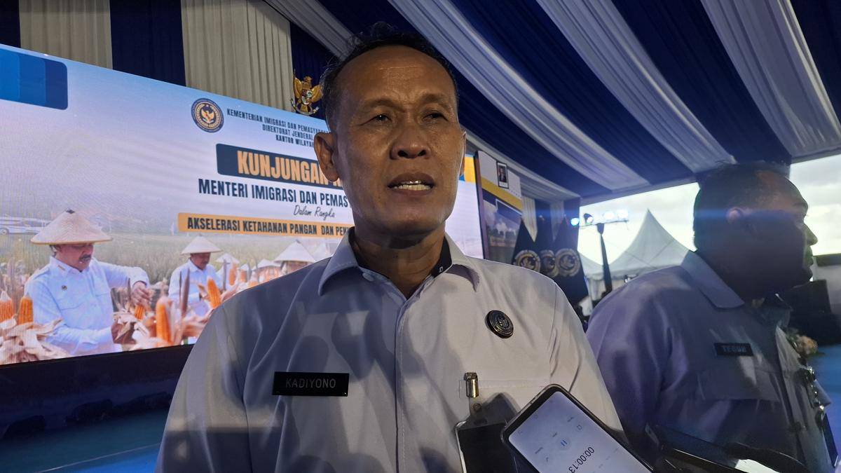 Kepala Kantor Wilayah Ditjenpas Jawa Timur, Kadiyono. (IDN Times/Rizal Adhi Pratama)