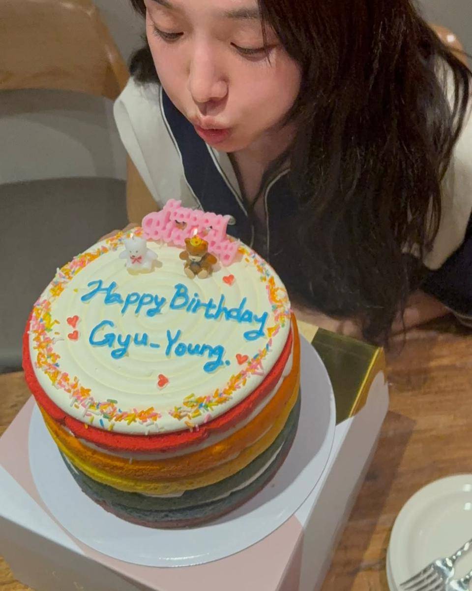 potret ulang tahun Park Gyo Young (instagram.com/lavieenbluu)