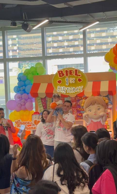 pesta ulang tahun anak Denny Sumargo (Instagram.com/oliviasumargo)