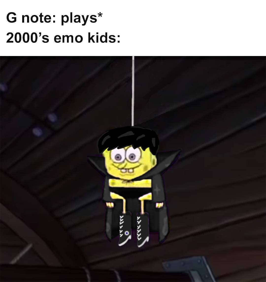 meme SpongeBob tentang band (reddit.com/user/shanandez314)