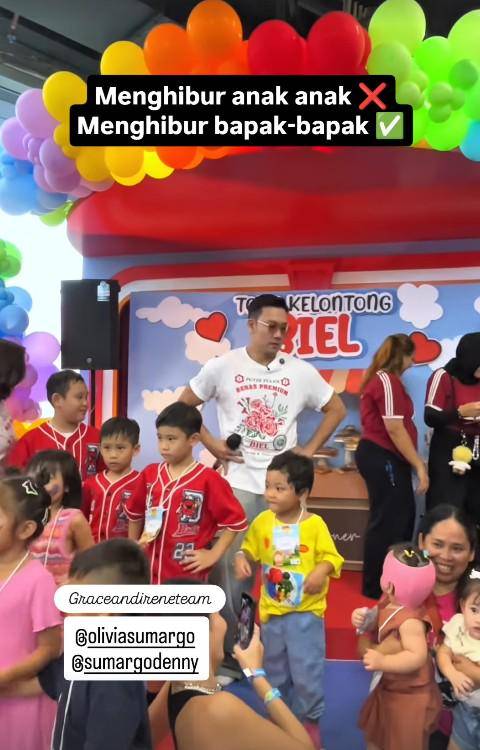 pesta ulang tahun anak Denny Sumargo (Instagram.com/oliviasumargo)