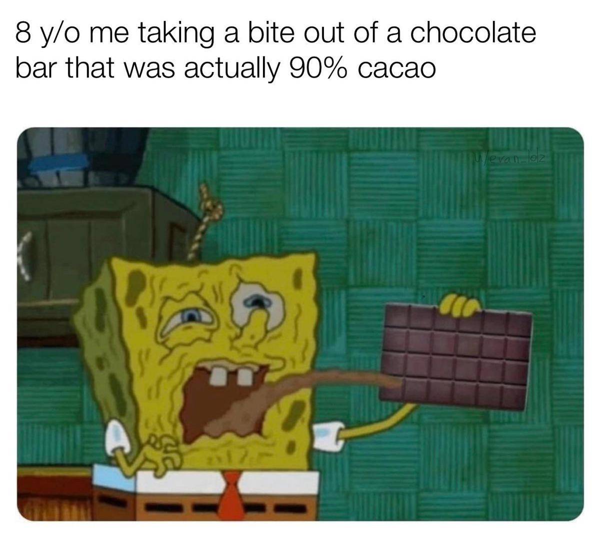 meme SpongeBob tentang momen lucu masa kecil (reddit.com/user/evan_lolz)