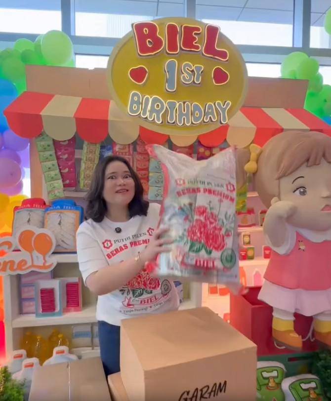 pesta ulang tahun anak Denny Sumargo (Instagram.com/oliviasumargo)