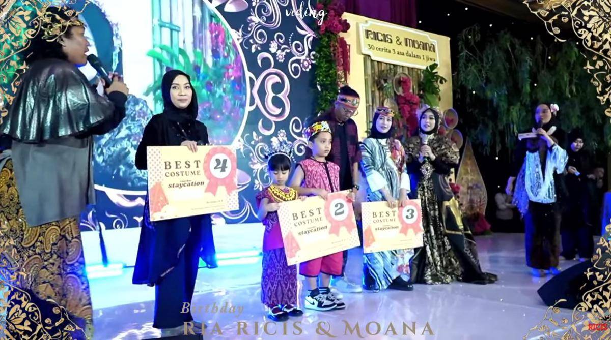 Pesta Ultah Ria Ricis dan Moana (YouTube.com/Ricis Official)
